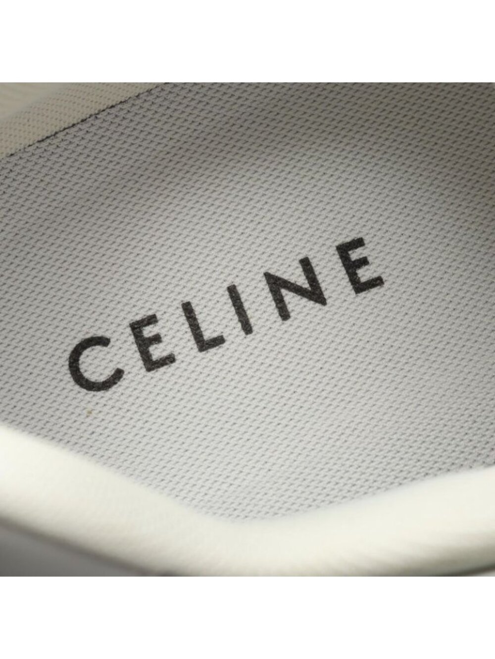 Celine Sneakers Lace Up White Leather - Picture 5 of 9